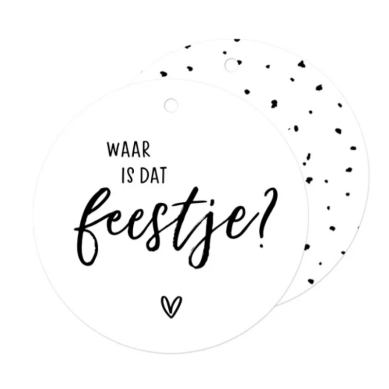 Cadeaulabels | Feestje?!